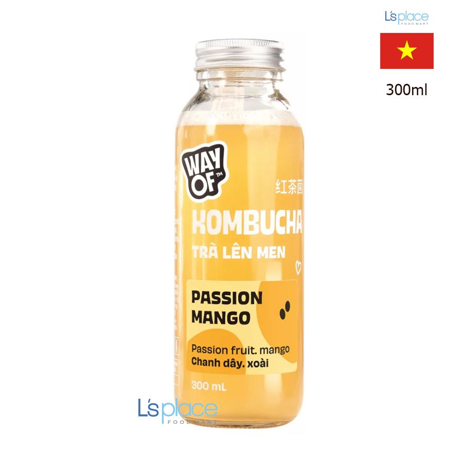 WOA Trà Kombucha vị xoài chanh leo