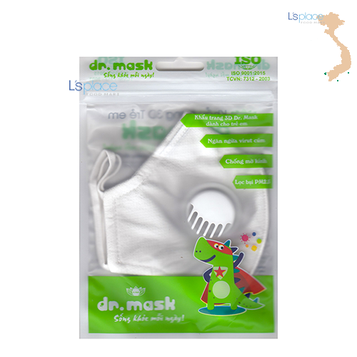 Dr.Mask 3D khẩu trang trẻ em