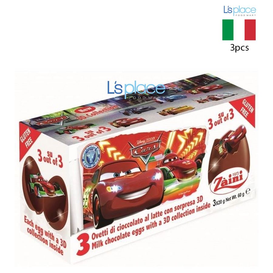 Zaini Disney Cars Kẹo socola trứng