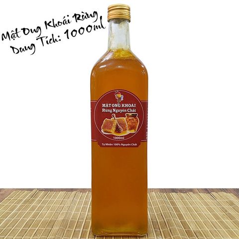 Mật Ong Khoái Rừng Nguyên Chất 1 Lít