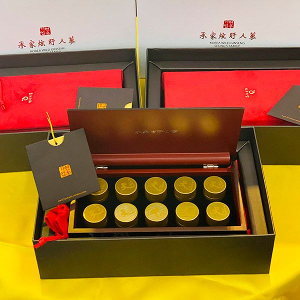  An Cung Ngưu Hoàng Tổng Thống Dát Vàng Hàn Quốc Hộp 10 Viên Hoàn 