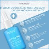  HYDRAIN3 HIALURO Hydrating serum for face, neck and decolltage - Serum cấp ẩm dành cho da khô mất nước 