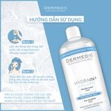  HYDRAIN3 Micellar Water H2O 500ml - Nước tẩy trang dành cho da khô và da mất nước 