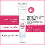  REDNESS Rosacea Prone Skin Anti-Ageing Night Cream - Kem dưỡng da nhạy cảm mẫn đỏ làm chậm lão hóa ban đêm 