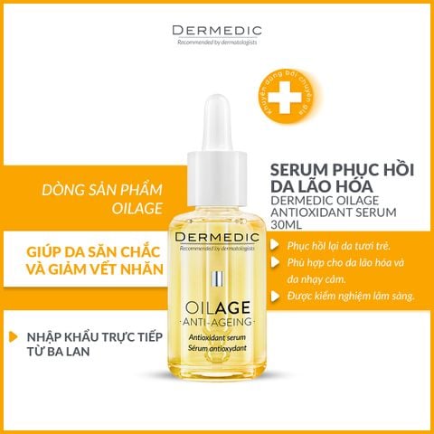  Tinh chất hỗ trợ tình trạng lão hóa da - OILAGE ANTIOXIDANT SERUM 50ML 