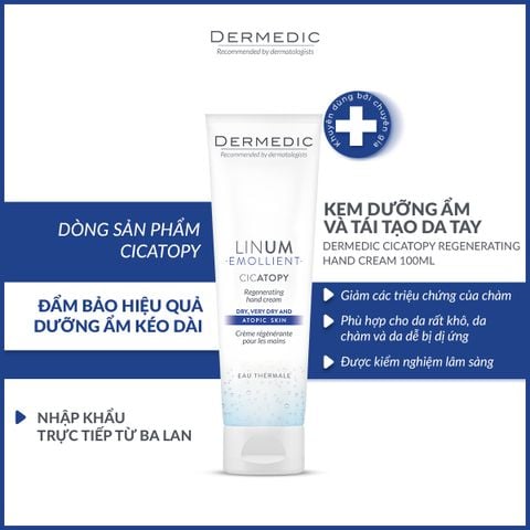  CICATOPY REGENERATING HAND CREAM - Kem dưỡng tái tạo da tay 