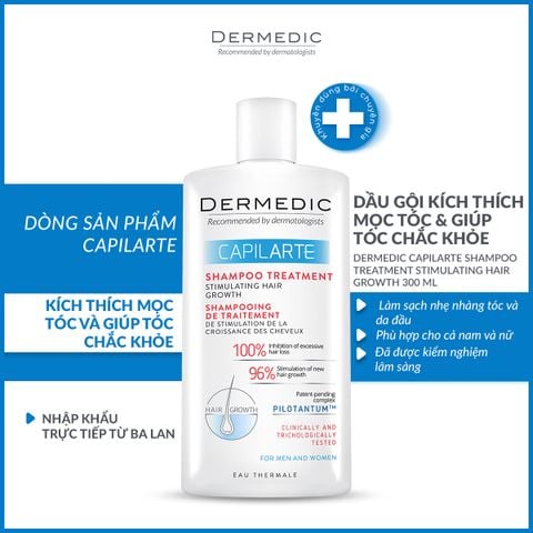  Dầu gội kích thích mọc tóc - CAPILARTE SHAMPOO TREATMENT STIMULATING HAIR GROWTH 
