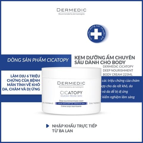  CICATOPY DEEP NOURISHMENT BODY CREAM - Kem dưỡng ẩm chuyên sâu dành cho body 