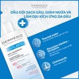  Dầu Gội Trị Gàu Giảm Ngứa Da Đầu Dermedic Capilarte Anti Dandruff Shampoo Combating Its Cause 300ml 