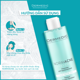  Combo Làm Sạch Sâu và Cân Bằng Da Dầu Mụn Dermedic Normacne Giúp Điều Tiết Lượng Bã Nhờn 