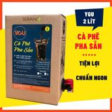  Cafe Nguyên Chất Pha Sẵn YGU Uống Liền - Đóng Túi Vô Trùng - Gu Việt 