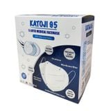 [HKM] Hộp Khẩu Trang Y Tế Cao cấp 5 Lớp Chính Hãng KATOJI 95 - Êm tai - Hộp 20 cái 