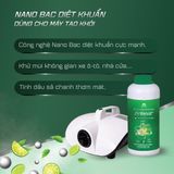  5 Chai Nano Bạc Tạo Khói - Nano Bạc Areiwa 50ppm chai 1 lít - Chuyên dụng Máy Tạo Khói Hakawa - Tinh dầu Sả Chanh x Miễn phí giao hàng toàn quốc 