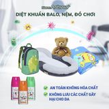  Trải nghiệm Miễn phí - Bộ Xịt Khuẩn Cho Trẻ Nhỏ  - Phòng bệnh Chân Tay Miệng - Công nghệ Diệt khuẩn Nano Bạc 