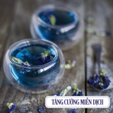  [HMK] Hoa đậu biếc tự nhiên sấy thăng hoa cao cấp hủ thủy tinh 10g - Giảm nếp nhăn, chống lão hóa - Không chất bảo quản, không phẩm màu 