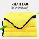  Combo 3 Khăn lau chuyên dụng lau xe hơi, lau bếp 2 lớp cao cấp vải nano siêu sạch, siêu thấm hút, chống dính dầu, không xù lông 