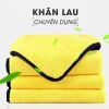  Combo 3 Khăn lau chuyên dụng lau xe hơi, lau bếp 2 lớp cao cấp vải nano siêu sạch, siêu thấm hút, chống dính dầu, không xù lông 