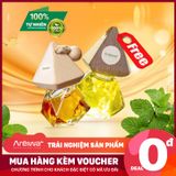  [Miễn phí] Lọ Tinh dầu treo xe hơi cao cấp Areiwa 5ml - Diệt khuẩn, khử mùi hôi, chống say xe, lưu hương lâu bền - Mùi ngẫu nhiên 
