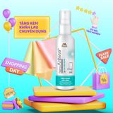  [Miễn phí] Bộ sản phẩm vệ sinh xịt khuẩn điện thoại, mắt kính, màn hình máy tính, bàn phím, thẻ đeo - Công nghệ nano bạc x tặng kèm khăn lau vi sợi 
