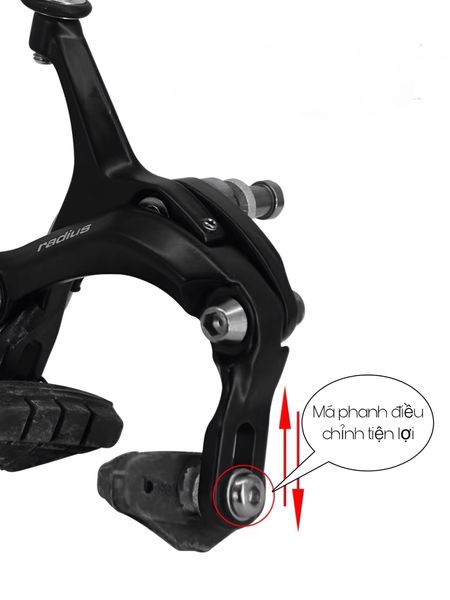 Cụm phanh trước xe đạp Fixed Gear