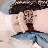  Set Đồng hồ Nữ Davena phiên bản Franck Muller v36 tặng dây da trắng – Chính Hãng 