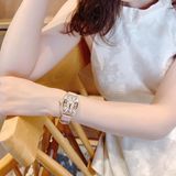  Đồng Hồ Nữ Davena 31525 Dây Kim Loại Rose Gold - Chính Hãng Tặng Dây Da 