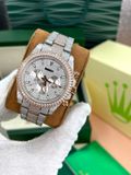  Rolex Daytona Rainbow Full Diamond v42mm 7750- Replica 