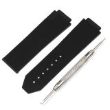  Dây đồng hồ Hublot cao su dọc dài size 19-25-22 Fushion Case 42 