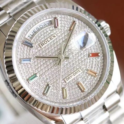  ROLEX DATEDAY eta 2836 L904 v36 - white - Relica 1:1 