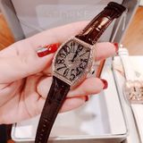  Set Đồng hồ Nữ Davena phiên bản Franck Muller v36 tặng dây da trắng – Chính Hãng 