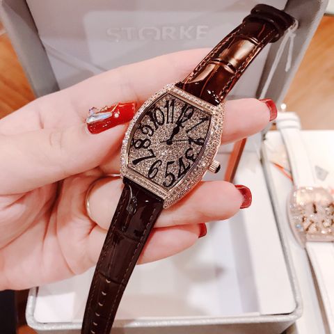  Set Đồng hồ Nữ Davena phiên bản Franck Muller v36 tặng dây da trắng – Chính Hãng 