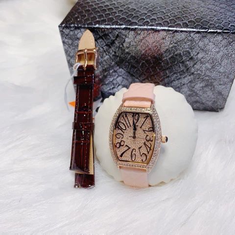  Đồng Hồ Nữ Davena 31525 Dây Kim Loại Rose Gold - Chính Hãng Tặng Dây Da 