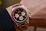  Đồng hồ Rolex Oyster - REPLICA 1:1 |  Perpetual Cosmograph Daytona Rainbow 116595RBOW 