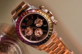  Đồng hồ Rolex Oyster - REPLICA 1:1 |  Perpetual Cosmograph Daytona Rainbow 116595RBOW 