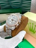  Rolex Daytona Rainbow Full Diamond v42mm 7750- Replica 