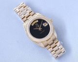  Rolex Day-Date Onyx 18238 Full Diamond  v41mm 8215 - Replica 1:1 