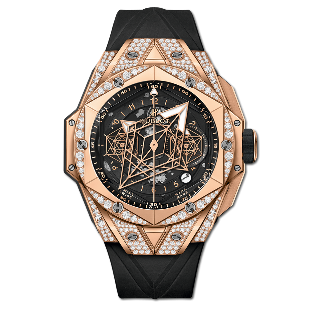 Hublot Big Bang Unico - REPLICA 1:1 |  45mm Sang Bleu II King Gold 418.OX.1108.RX.1604.MXM20 