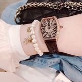  Set Đồng hồ Nữ Davena phiên bản Franck Muller v36 tặng dây da trắng – Chính Hãng 