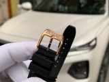  Đồng hồ Franck Muller nữ màu Gold siêu cấp đính full kim cương nhân tạo FM V32 