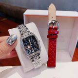  Đồng hồ nữ  Davena D31630 đính đá 2 phiên bản dây - v25.5*36mm - Chính Hãng 