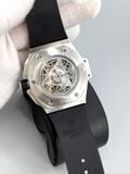  HUBLOT Sang Bleu II King Gold Pave Chronograph Automatic Diamond Black Dial Watch 418.OX.1108.RX.1604.MXM20 418.OX.1108.RX.1604.MXM 