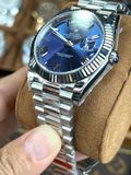  ROLEX DATEDAY EW factory  128239 Mặt Số Ombré Xanh Dương - Replica 