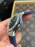  Đồng hồ Hublot Classic Fusion Blue Lên Moissanite Hongkong 