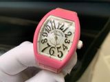  Đồng hồ Franck Muller Vanguard V32 nữ màu hồng ABF Thụy Sỹ - Replica 1:1 