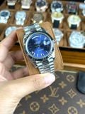  ROLEX DATEDAY EW factory  128239 Mặt Số Ombré Xanh Dương - Replica 