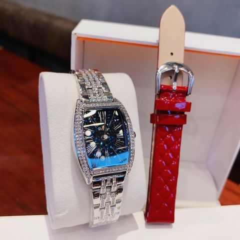  Đồng hồ nữ  Davena D31630 đính đá 2 phiên bản dây - v25.5*36mm - Chính Hãng 