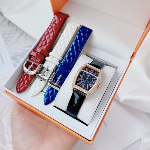  Sét Đồng Hồ Nữ Davena D31630 v29mm 4 Dây Thay Thế - Chính Hãng 