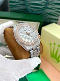  Rolex Daytona Rainbow Full Diamond v42mm 7750- Replica 