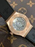  Đồng hồ Hublot Classic Fusion Gold Black Lên Moissanite Hongkong 