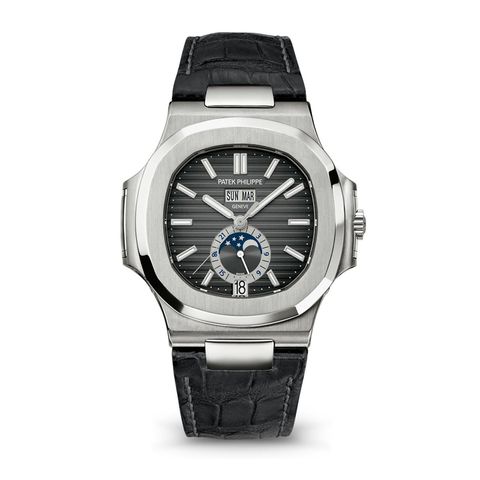  Patek Philippe - REPLICA 1:1 |  5726A-001 Nautilus Annual Calendar 40.5mm Black Moonphase Steel 